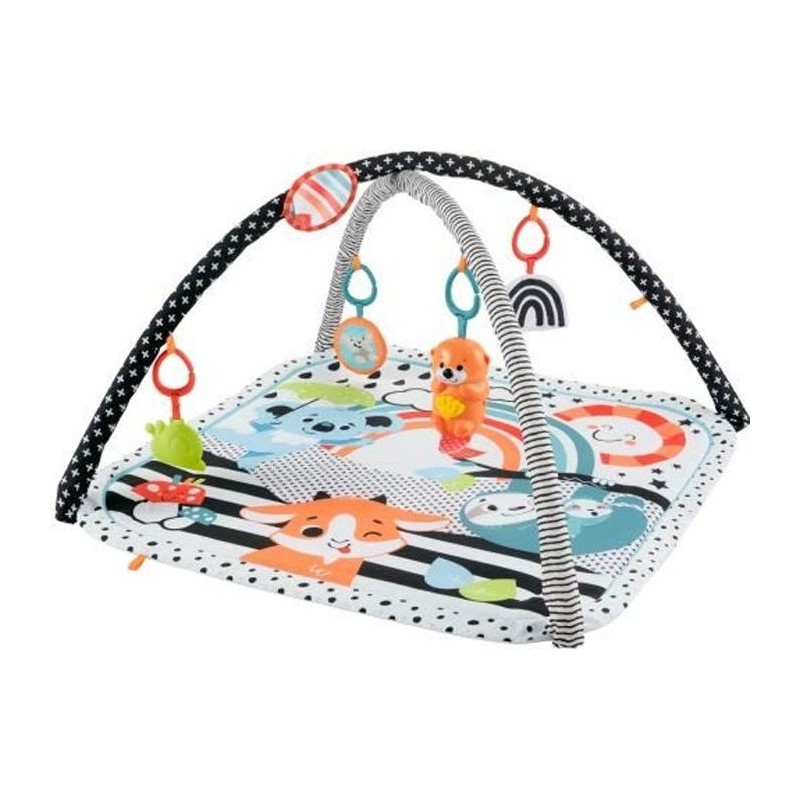 Fisher-Price - Mon Tapis d'activités 3 en 1 sensoriel - Tapis Bébé Fisher-Price - Mon Tapis d'activités 3 en 1 sensoriel - Tapis Bébé
