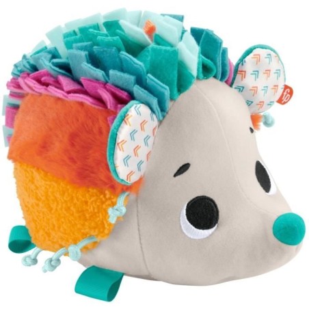 FISHER-PRICE Mon Petit hérisson sensoriel - Peluche d'éveil Bébé -