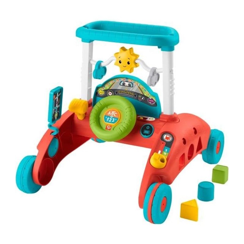 Fisher-Price-Trotteur a 2 côtés Rythme Stable et Régulier HJP43 Fisher-Price-Trotteur a 2 côtés Rythme Stable et Régulier HJP43
