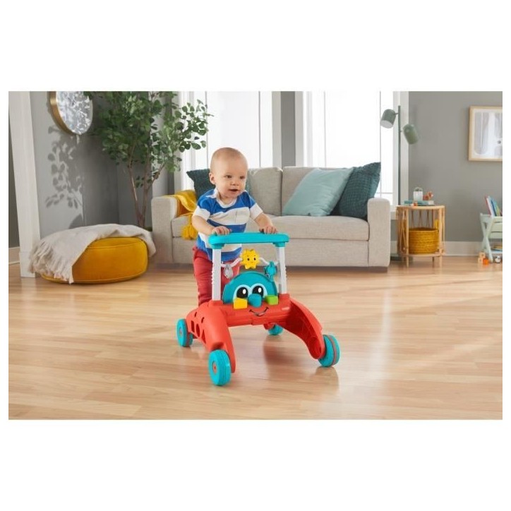 Fisher-Price-Trotteur a 2 côtés Rythme Stable et Régulier HJP43 Fisher-Price-Trotteur a 2 côtés Rythme Stable et Régulier HJP43
