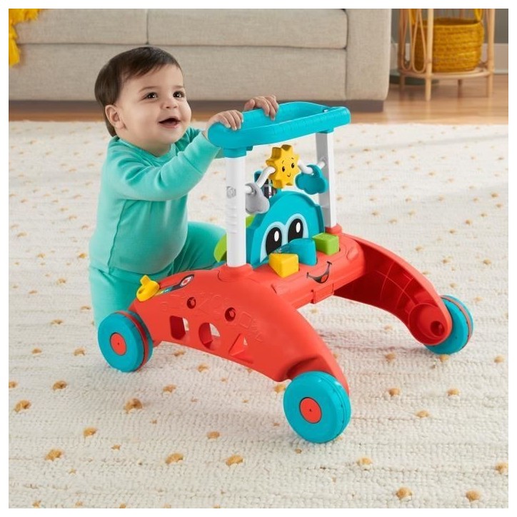 Fisher-Price-Trotteur a 2 côtés Rythme Stable et Régulier HJP43 Fisher-Price-Trotteur a 2 côtés Rythme Stable et Régulier HJP43