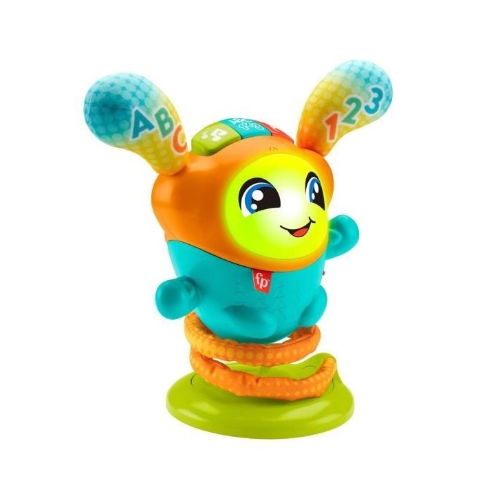 Fisher-Price-Mon Petit DJ, jouet d'éveil musical, version française HJP88 Fisher-Price-Mon Petit DJ, jouet d'éveil musical, version française HJP88