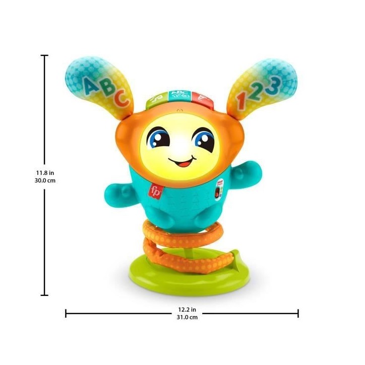 Fisher-Price-Mon Petit DJ, jouet d'éveil musical, version française HJP88 Fisher-Price-Mon Petit DJ, jouet d'éveil musical, version française HJP88