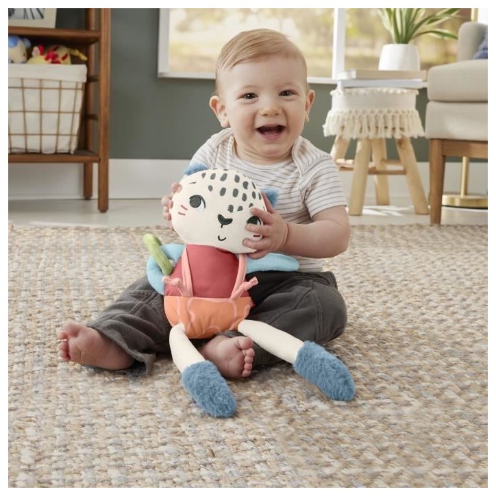 Fisher-Price-Uncia, mon Léopard des Neiges-Jouet d'éveil pour bébé HKD64 Fisher-Price-Uncia, mon Léopard des Neiges-Jouet d'éveil pour bébé HKD64