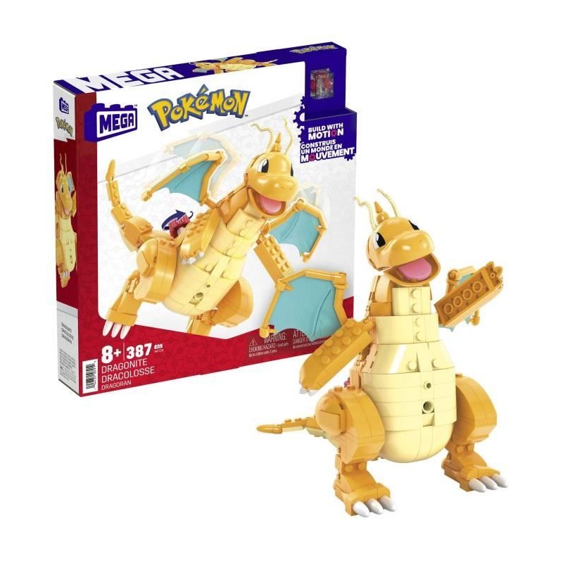 MEGA Pokémon - Dracolosse - Jouet de construction - 7 ans et + HKT25 MEGA Pokémon - Dracolosse - Jouet de construction - 7 ans et + HKT25