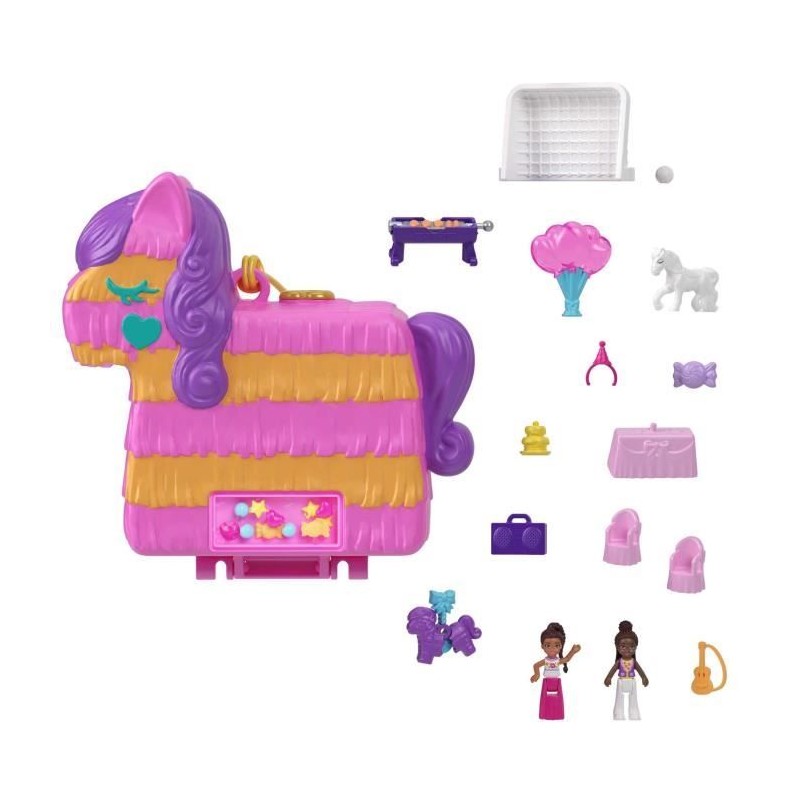 Polly Pocket-Coffret Piñata en Folie HKV32 Polly Pocket-Coffret Piñata en Folie HKV32