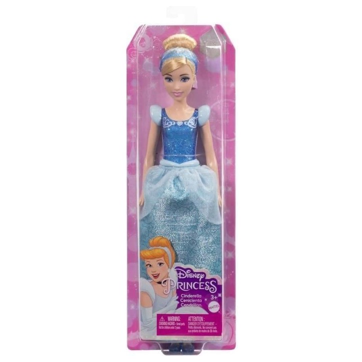 Cendrillon Poupée 29 cm, Mattel Poupée Disney Princesses habillage et accessoires HLW06 Cendrillon Poupée 29 cm, Mattel Poupée Disney Princesses habillage et accessoires HLW06