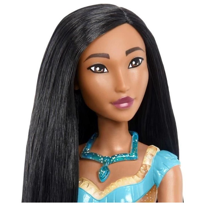Pocahontas Poupée 29 cm, Mattel Poupée Disney Princesses habillage et accessoires HLW07 Pocahontas Poupée 29 cm, Mattel Poupée Disney Princesses habillage et accessoires HLW07