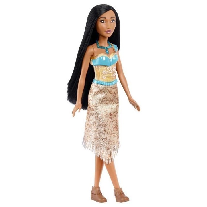 Pocahontas Poupée 29 cm, Mattel Poupée Disney Princesses habillage et accessoires HLW07 Pocahontas Poupée 29 cm, Mattel Poupée Disney Princesses habillage et accessoires HLW07