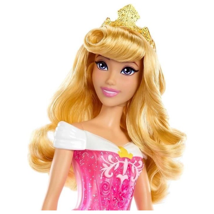 Aurore Poupée 29 cm, Mattel Poupée Disney Princesses habillage et accessoires HLW09 Aurore Poupée 29 cm, Mattel Poupée Disney Princesses habillage et accessoires HLW09