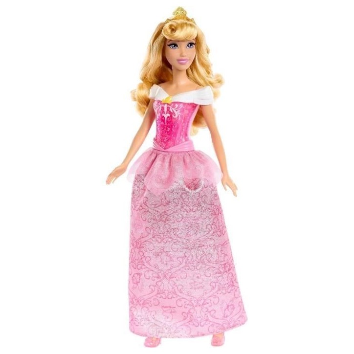 Aurore Poupée 29 cm, Mattel Poupée Disney Princesses habillage et accessoires HLW09 Aurore Poupée 29 cm, Mattel Poupée Disney Princesses habillage et accessoires HLW09