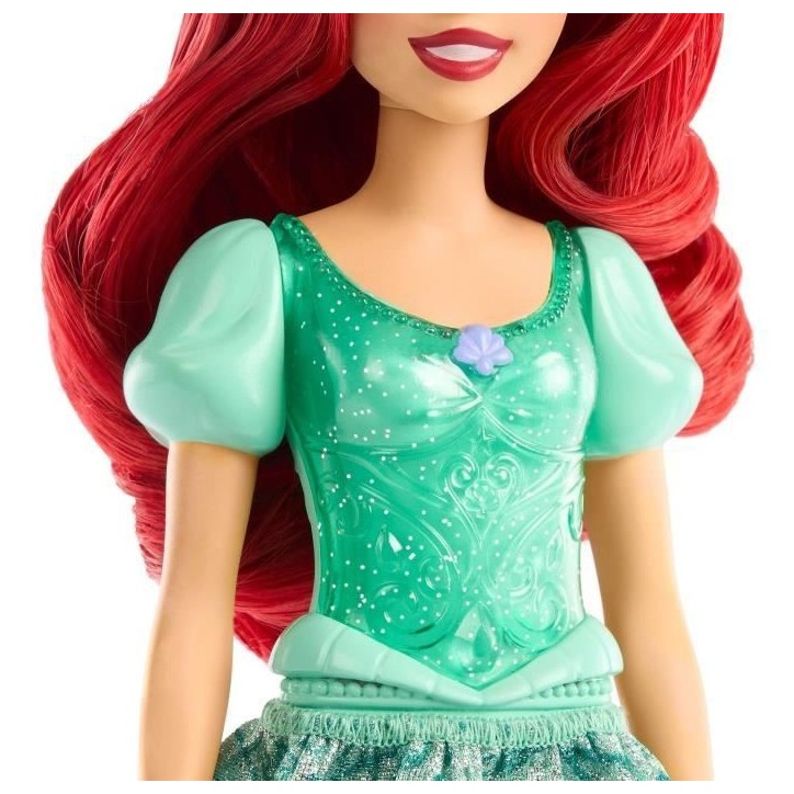 Ariel Poupée 29 cm, Mattel Poupée Disney Princesses habillage et accessoires HLW10