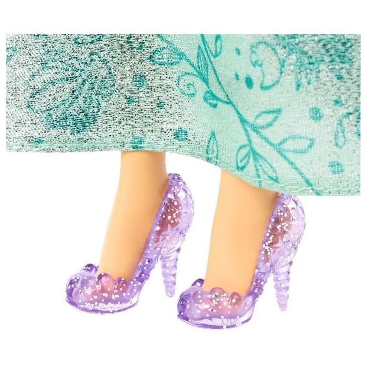 Ariel Poupée 29 cm, Mattel Poupée Disney Princesses habillage et accessoires HLW10