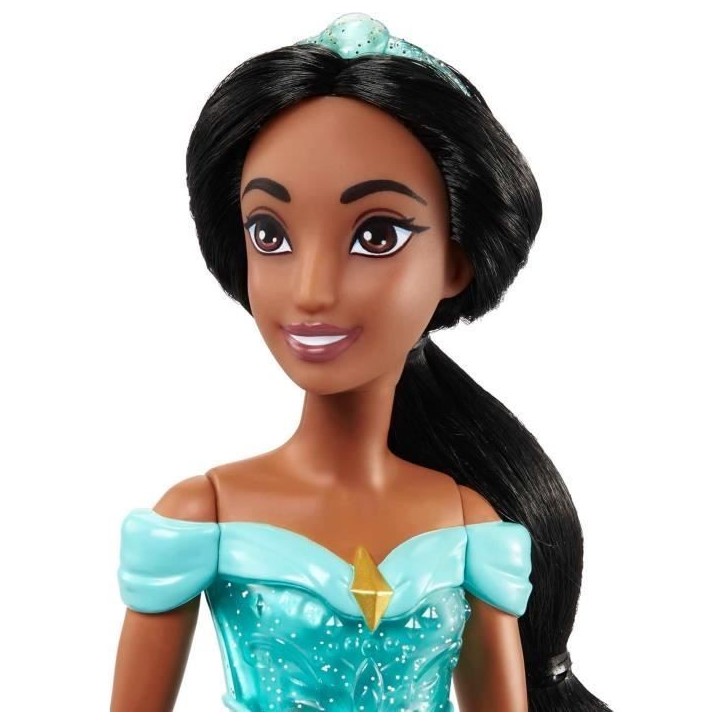 Jasmine Poupée 29 cm, Mattel Poupée Disney Princesses habillage et accessoires HLW12 Jasmine Poupée 29 cm, Mattel Poupée Disney Princesses habillage et accessoires HLW12