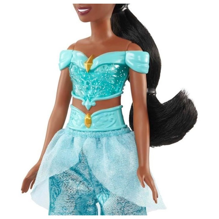 Jasmine Poupée 29 cm, Mattel Poupée Disney Princesses habillage et accessoires HLW12 Jasmine Poupée 29 cm, Mattel Poupée Disney Princesses habillage et accessoires HLW12