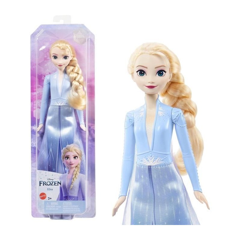 La Reine des Neiges 2-Elsa-Mattel Poupée Disney avec habillage et ac La Reine des Neiges 2-Elsa-Mattel Poupée Disney avec habillage et ac