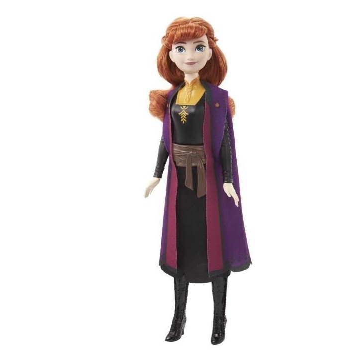 La Reine des Neiges 2-Anna-Mattel Poupée Disney avec habillage et accessoires HLW50