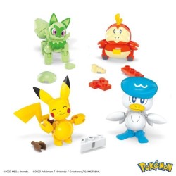 MEGA-Pokémon-Coffret construction 4 figurines et 1 Poké Ball (79 