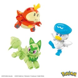MEGA-Pokémon-Coffret construction 4 figurines et 1 Poké Ball (79 