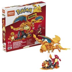 Mega Construx-Coffret Évolution Salameche-Pokémon HFG06