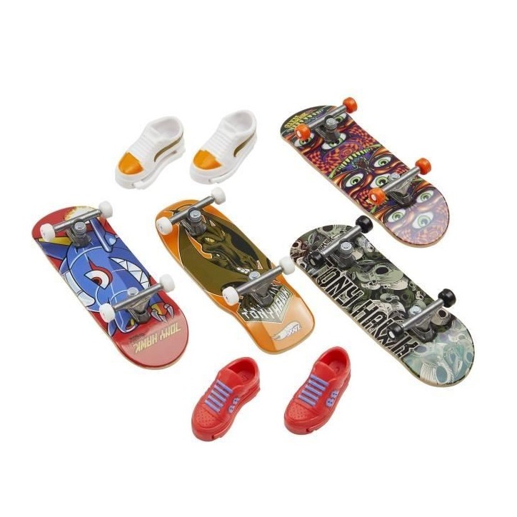 Hot Wheels-Skate-Coffret Fingerskate Tony Hawk-Assortiment HGT84