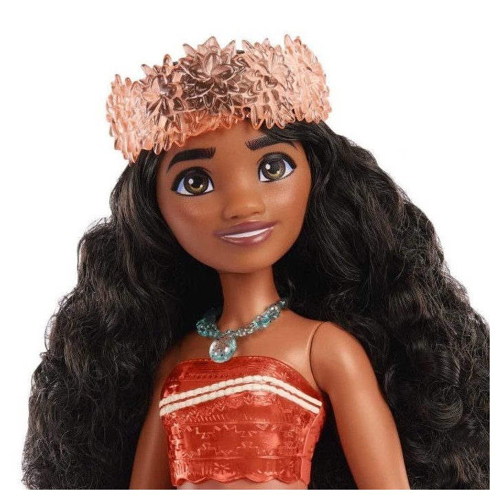 Vaiana Poupée 29 cm, Mattel Poupée Disney Princesses habillage et accessoires HPG68 Vaiana Poupée 29 cm, Mattel Poupée Disney Princesses habillage et accessoires HPG68