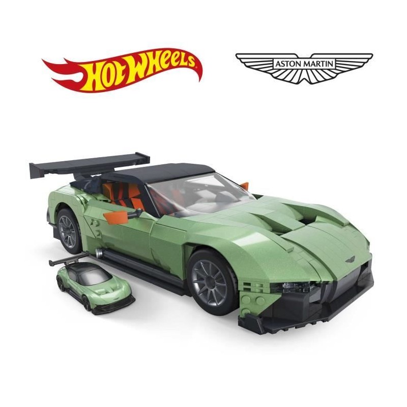 MEGA-Hot Wheels-Aston Martin Vulcan Kit de Construction (986 pieces) MEGA-Hot Wheels-Aston Martin Vulcan Kit de Construction (986 pieces)