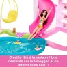 Barbie-Maison de Reve-Maison de poupée 3 niveaux, piscine et tobogga