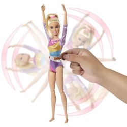Barbie Gymnastique Coffret avec poupée et plus de 10 accessoires HRG