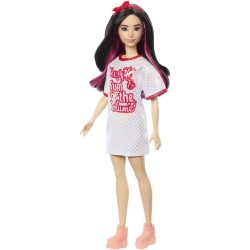 Barbie-Barbie Fashionistas-Poupée cheveux noirs 65eme anniversaire H
