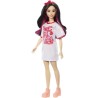 Barbie-Barbie Fashionistas-Poupée cheveux noirs 65eme anniversaire H