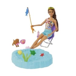 Barbie - Coffret Camping-Car de Reve avec plus de 60 accessoires - Ba