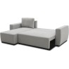 Canapé d'angle convertible réversible 3 a 4 places - PHARELL - Tissu