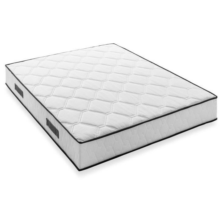 Matelas 160 x 200 cm - Hauteur 24 cm - 770 ressorts ensachés - 7 zones - Equilibré - réversible - fabriqué en Belgique - DEK Matelas 160 x 200 cm - Hauteur 24 cm - 770 ressorts ensachés - 7 zones - Equilibré - réversible - fabriqué en Belgique - DEK