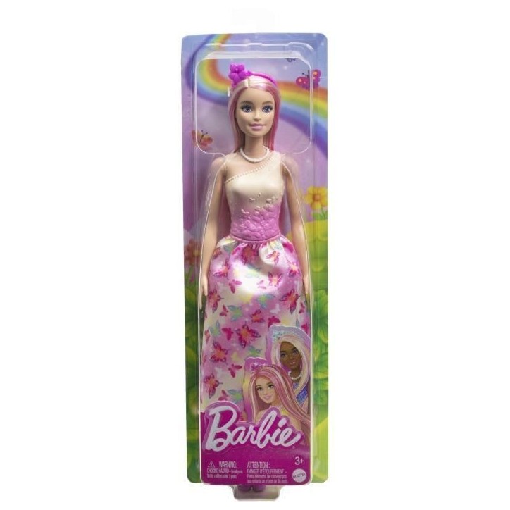 Barbie-Poupées Sirenes avec cheveux et nageoire colorés et serre-tete HRR08 Barbie-Poupées Sirenes avec cheveux et nageoire colorés et serre-tete HRR08