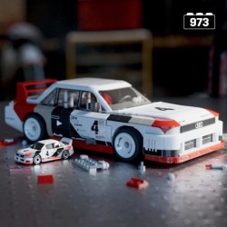 MEGA-Hot Wheels-Audi 90 Quattro IMSA GTO, 973 pieces a construire HR