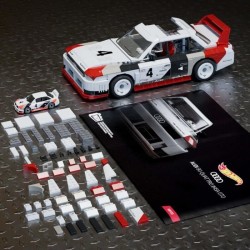 MEGA-Hot Wheels-Audi 90 Quattro IMSA GTO, 973 pieces a construire HR