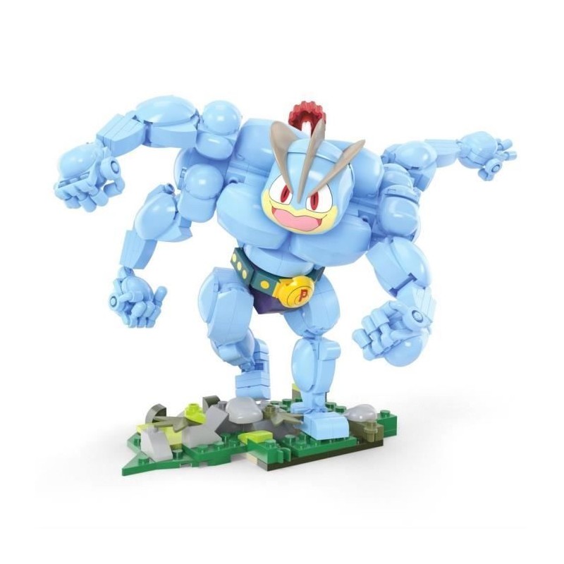 MEGA-Pokémon-Mackogneur-Figurine articulée 401 pieces HTH70 MEGA-Pokémon-Mackogneur-Figurine articulée 401 pieces HTH70