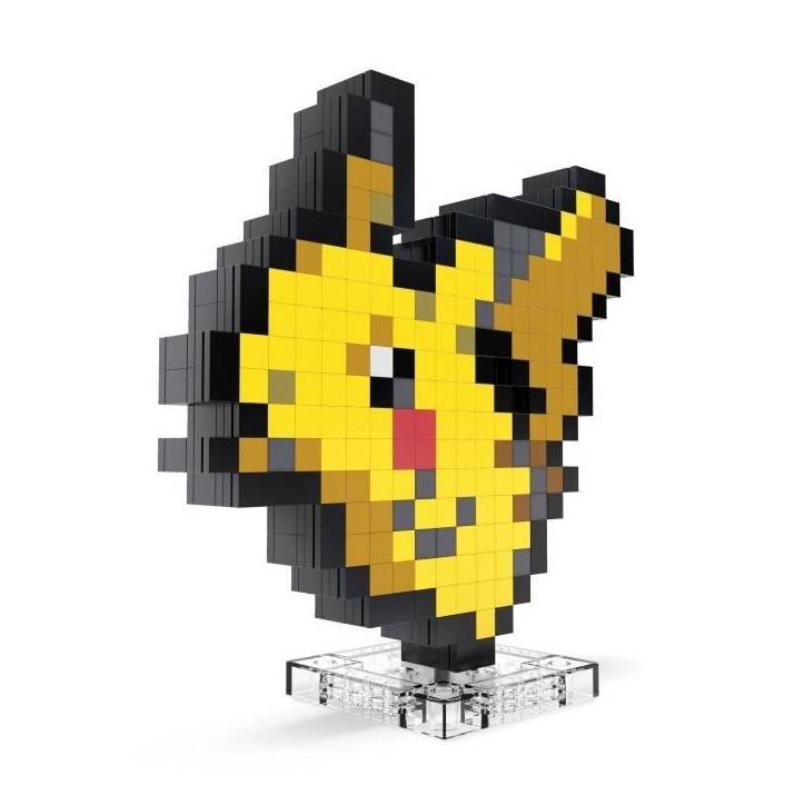 MEGA-Pokémon-Pikachu-Coffret de construction rétro 400 pieces - MEGA Pokémon - HTH74