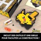 MEGA-Pokémon-Pikachu-Coffret de construction rétro 400 pieces - MEGA Pokémon - HTH74