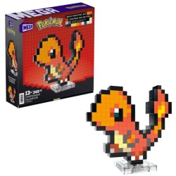 MEGA-Pok?mon-Salam?che-Coffret de construction r?tro 349 pi?ces - MEG