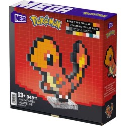 MEGA-Pok?mon-Salam?che-Coffret de construction r?tro 349 pi?ces - MEG