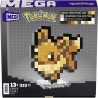Mega-Pokémon-évoli-Coffret De Construction Rétro Pixel Art 323 Piec