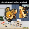 Mega-Pokémon-évoli-Coffret De Construction Rétro Pixel Art 323 Piec