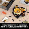 Mega-Pokémon-évoli-Coffret De Construction Rétro Pixel Art 323 Piec
