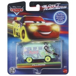 Lot de mini véhicules Cars phosphorescents en die-cast 1:55 - MATTEL