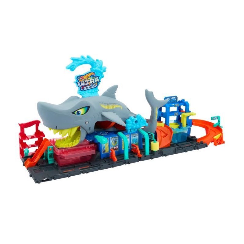 Hot Wheels City-Station de Lavage Requin-Coffret voiture Color Reveal Hot Wheels City-Station de Lavage Requin-Coffret voiture Color Reveal