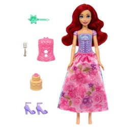 Spin & Reveal Ariel Mattel Poupée Disney Princesses avec 11 surpri