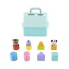 Fisher-Price-Trieur Caisse de Transport d'Animaux-Trieur 8 blocs HTW9