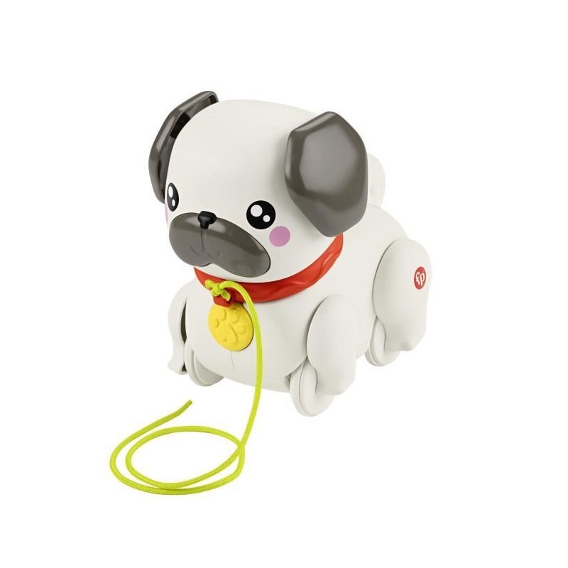 Fisher-Price-Mon Carlin a Promener-Jouet a tirer pour bébé HTW94 Fisher-Price-Mon Carlin a Promener-Jouet a tirer pour bébé HTW94